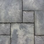 Stratford weathered stone garden patio kit