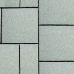 Textured light grey garden patio kit