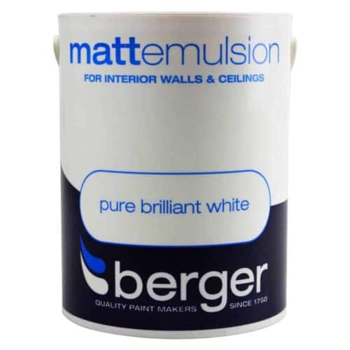 BERGER MATT Emulsion 5 LT PURE Brilliant WHITE