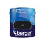 BERGER MATT Emulsion BLACK