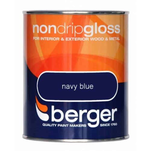 BERGER NON DRIP GLOSS NAVY BLUE