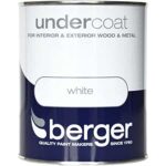 BERGER QUICK DRY PRIMER Undercoat WHITE