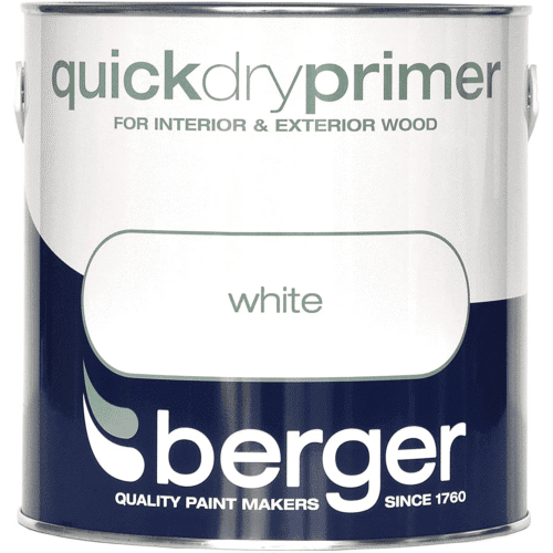 BERGER QUICK DRY PRIMER Undercoat WHITE 2