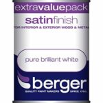 BERGER SATIN FINISH WHITE