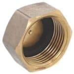 HALF INCH BRASS CAP