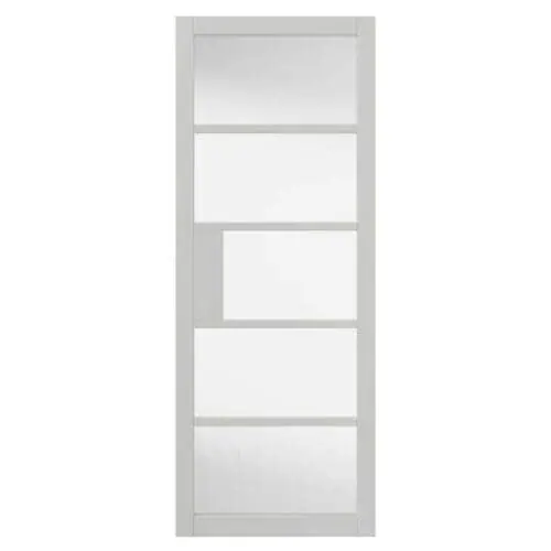 JBK Metro White Clear Glass 1