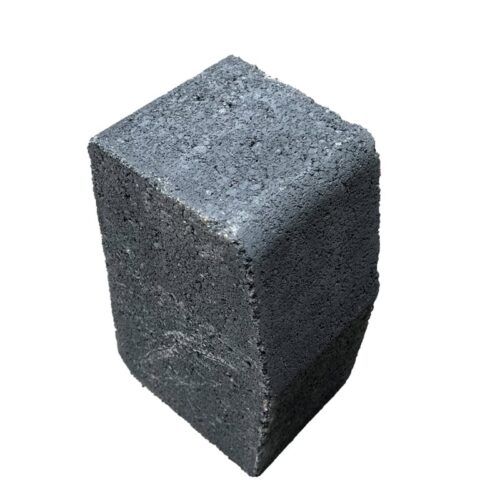 Large charcoal kerb edging 200 x 125 x 100mm for driveway and garden borders