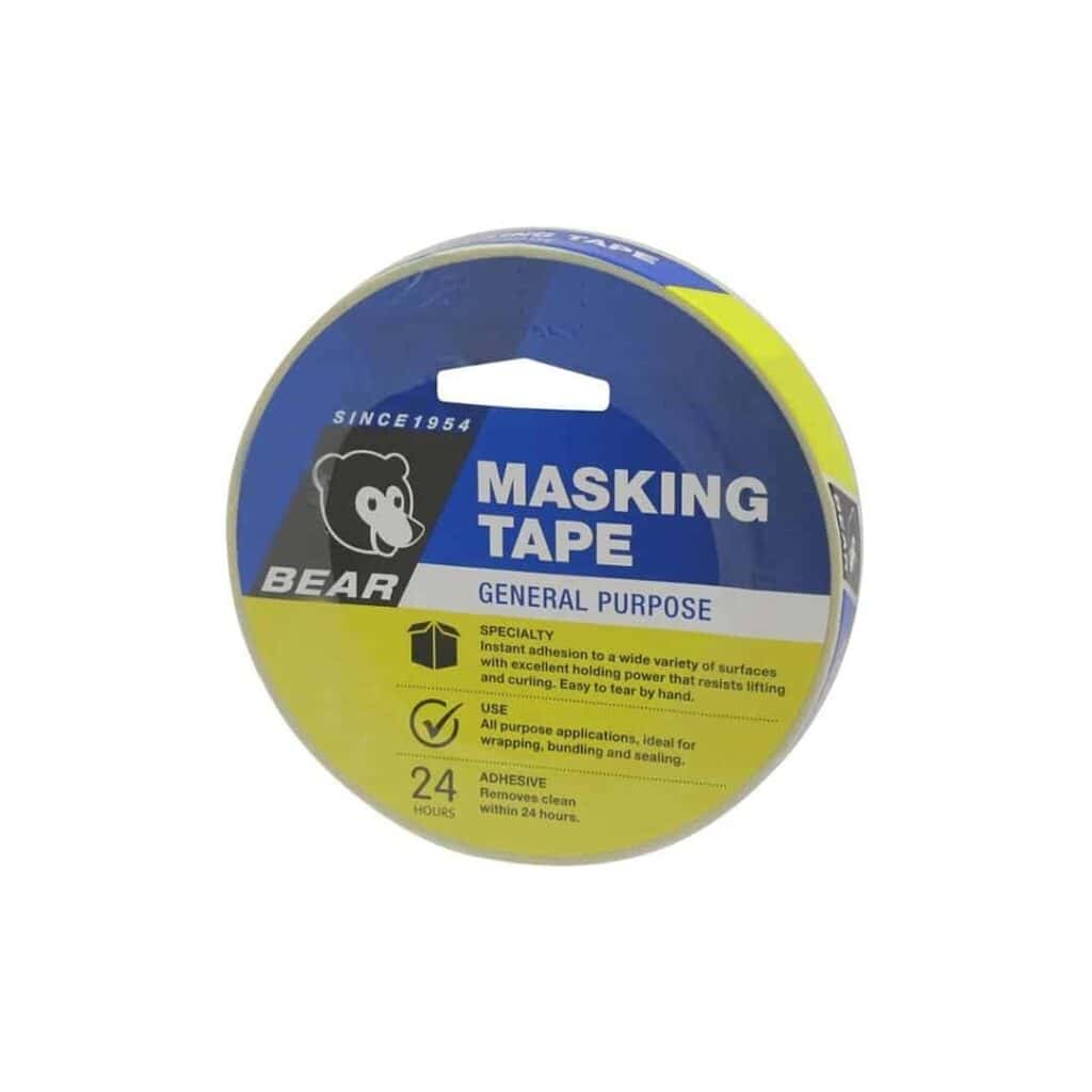 Bear Masking Tape Blue