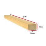 PLANED SMOOTH TIMBER 34MM 19 2.4