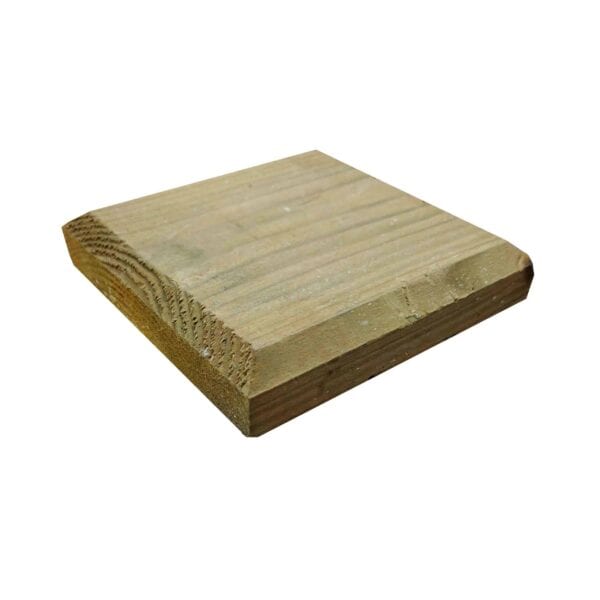 Post Cap Brown 125mm X 125mm
