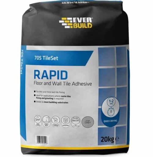 RAPID SET TILE MORTAR