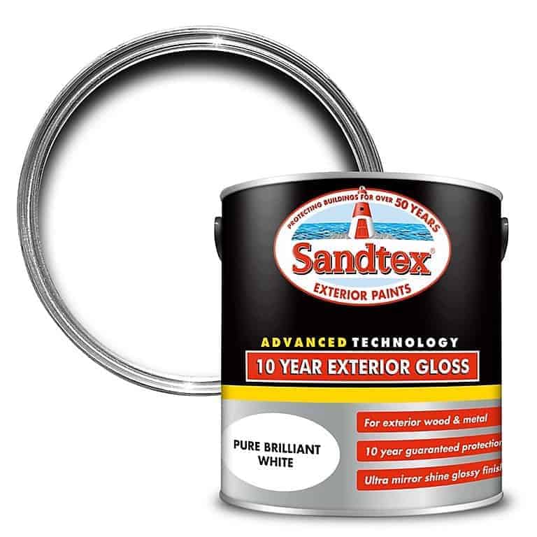Sandtex Brilliant WHITE