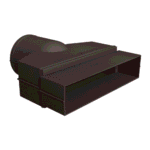 SQUARE TO ROUND Telescopic Adaptor