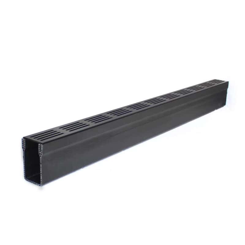 Slimline Black Aluminium