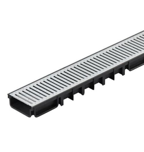 Aco 50mm Thinline Channel With Galvanised Grid 1m
