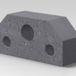 An 6 2 Double Cant Brick Blue