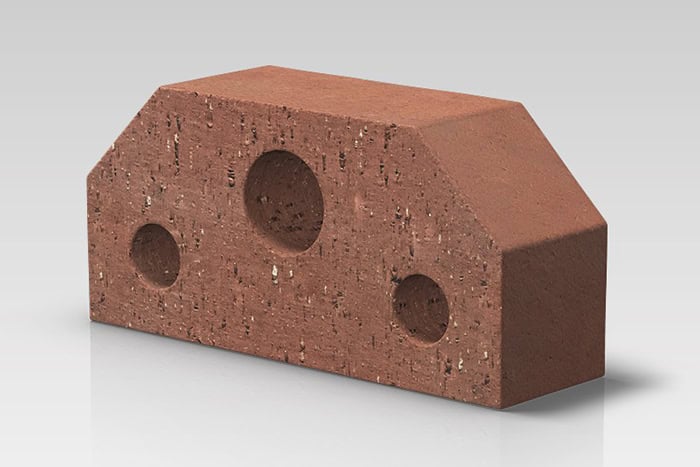 An 6 2 Double Cant Brick