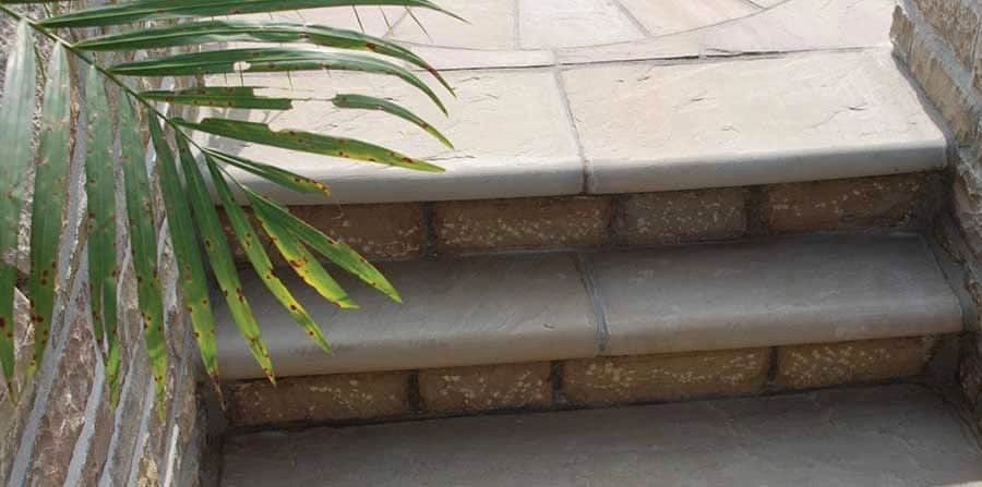 Natural Stone Bullnose Step Raj Green 600 X 350 X 50mm