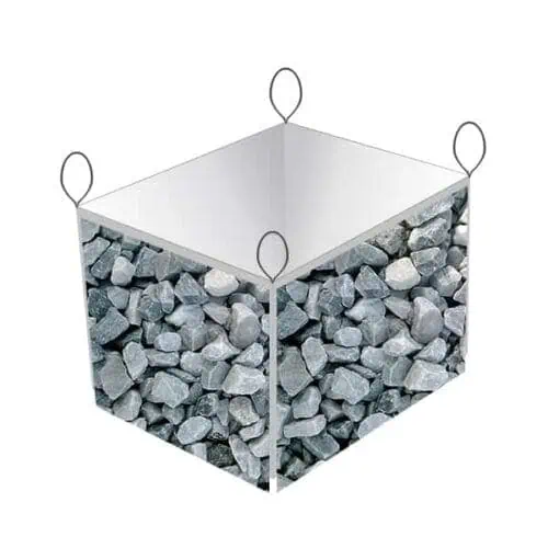 Ice blue gravel 20mm bulk bag decorative garden stone