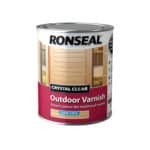 Ronseal Crystal Clear Outdoor Varnish Satin