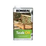 Ronseal Matt Teak Furniture Wood Oil 500ml5010214858194 08c Bq