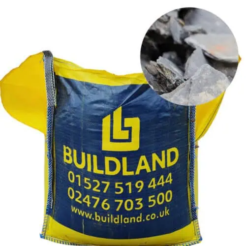 Slate Rusted Charcoal Chippings 20mm Bulk Bag