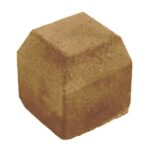Small external autumn gold kerb block for garden edging and driveway borders