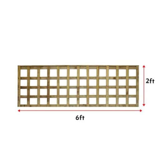 Trellis Fence 2x6 1