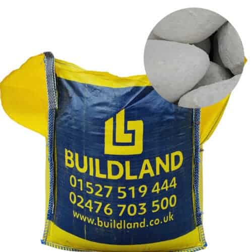 White Cobbles 40-90mm Bulk Bag