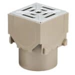 Aco Raindrain Corner Unit With Galvanised Grid