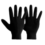 Mercator Ideall Grip Nitrile Gloves Black