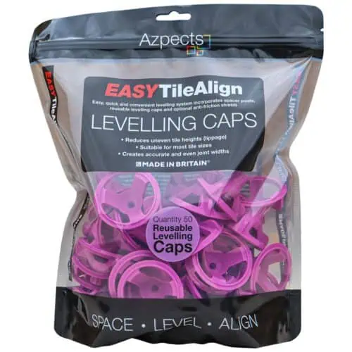 Azpects EasyTile Align Levelling Caps 50 Pack