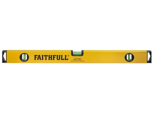 Faithful Tools Box Level 3 Vial 1200mm Spirit Level