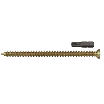 ForgeFix MasonMate 112mm Concrete Screws 100 Pieces