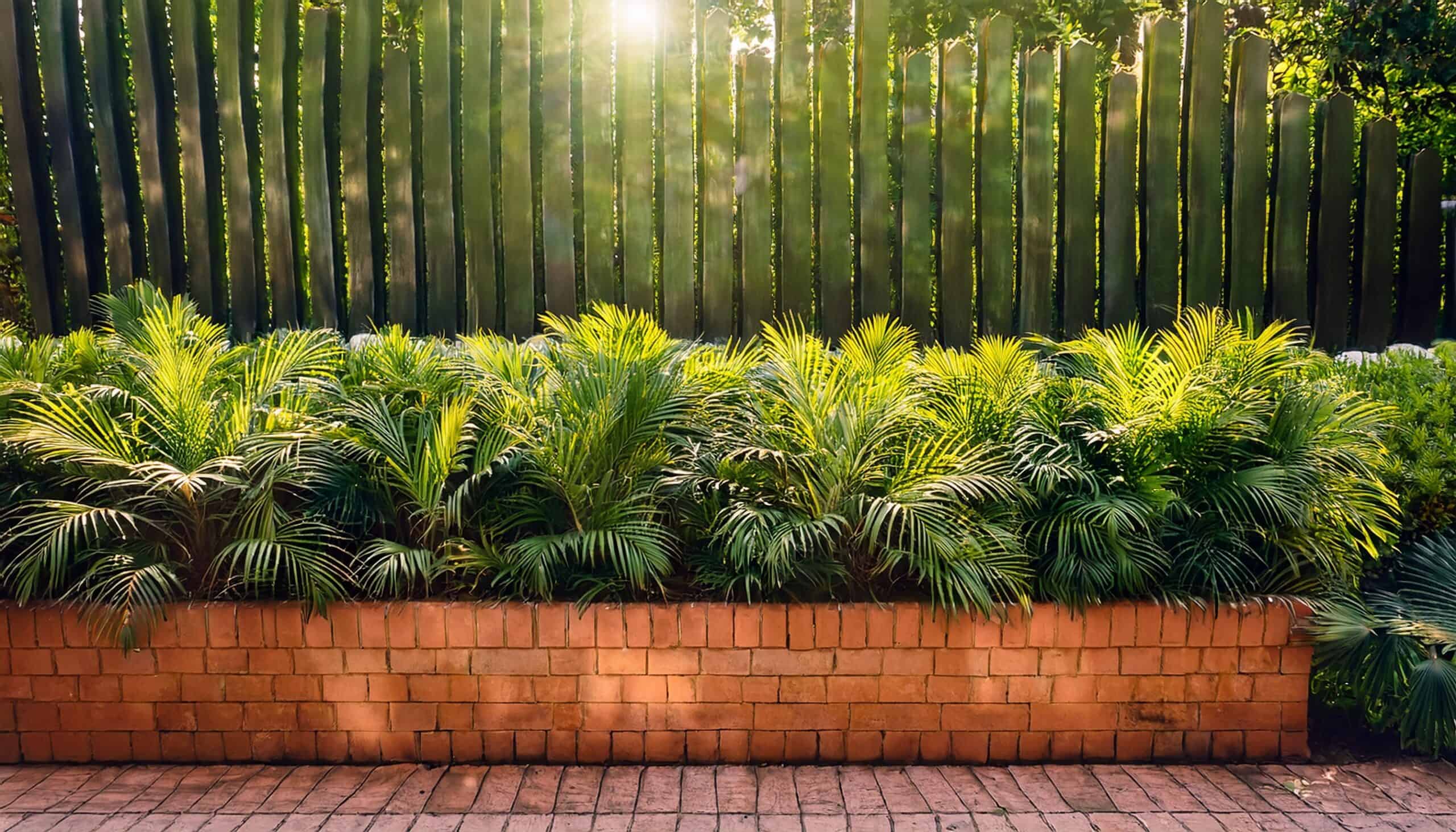 how to build brick planter scaled