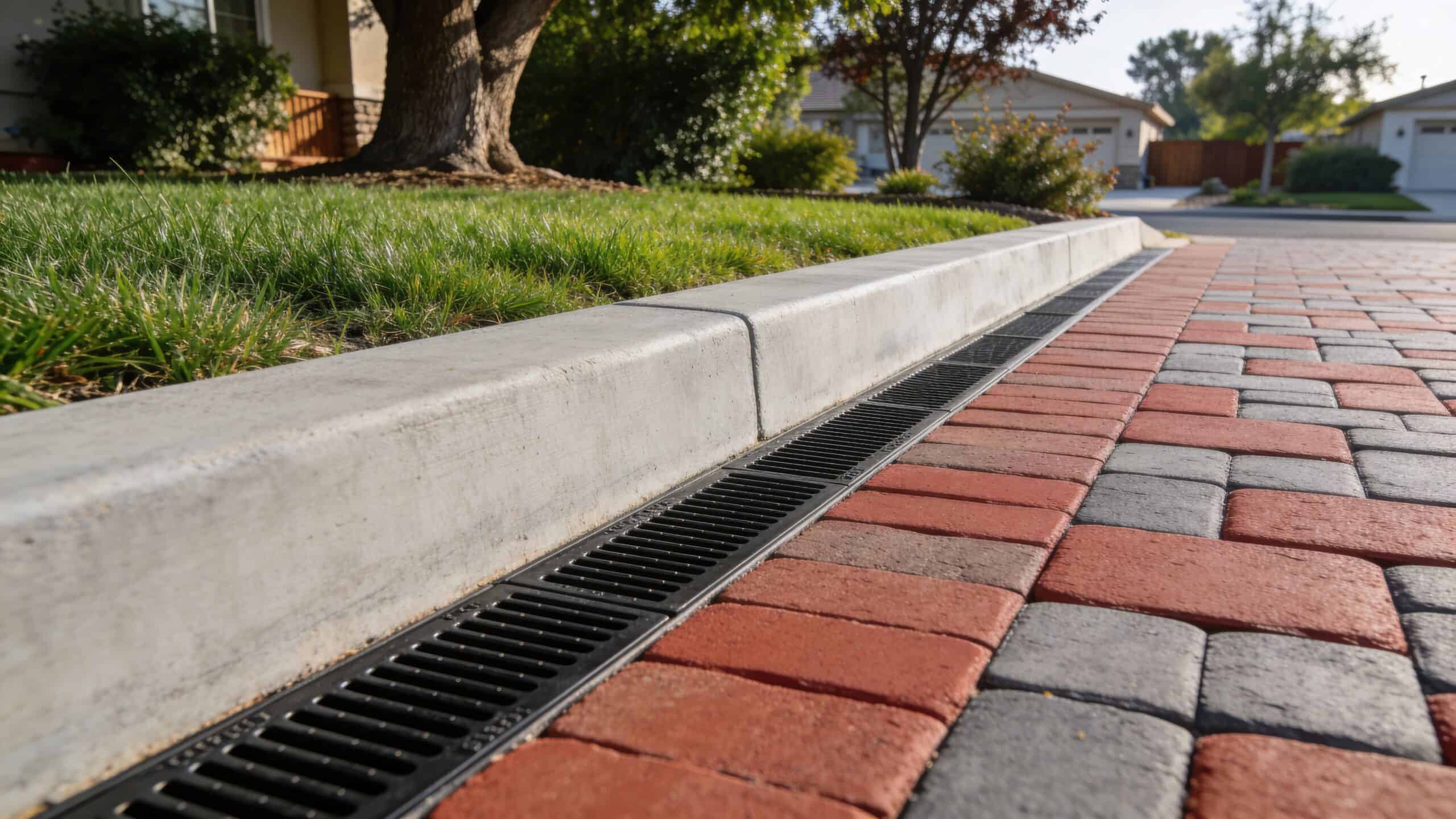 how to lay paving drainage scaled
