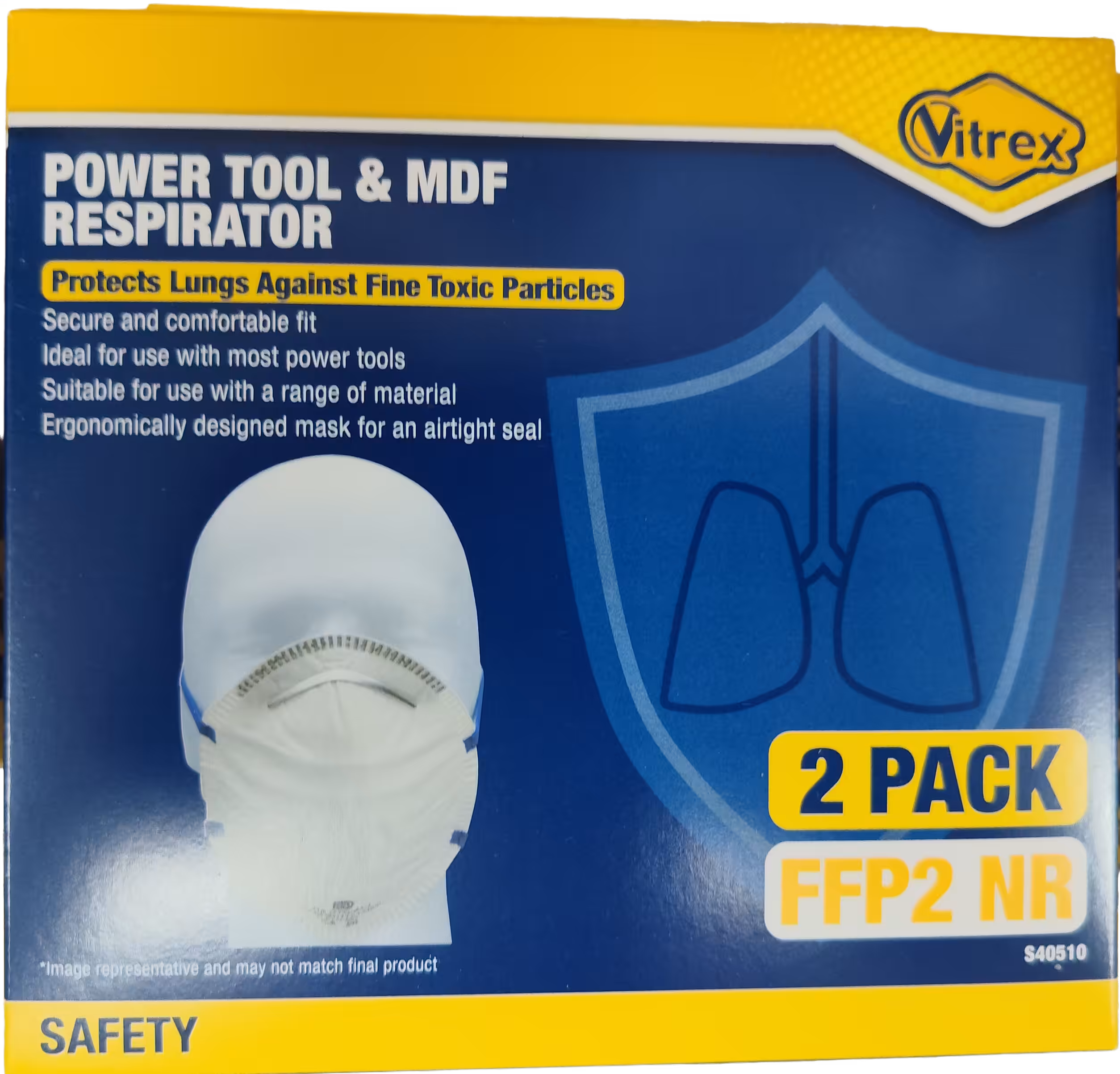 Vitrex Power Tool Mdf Respirator